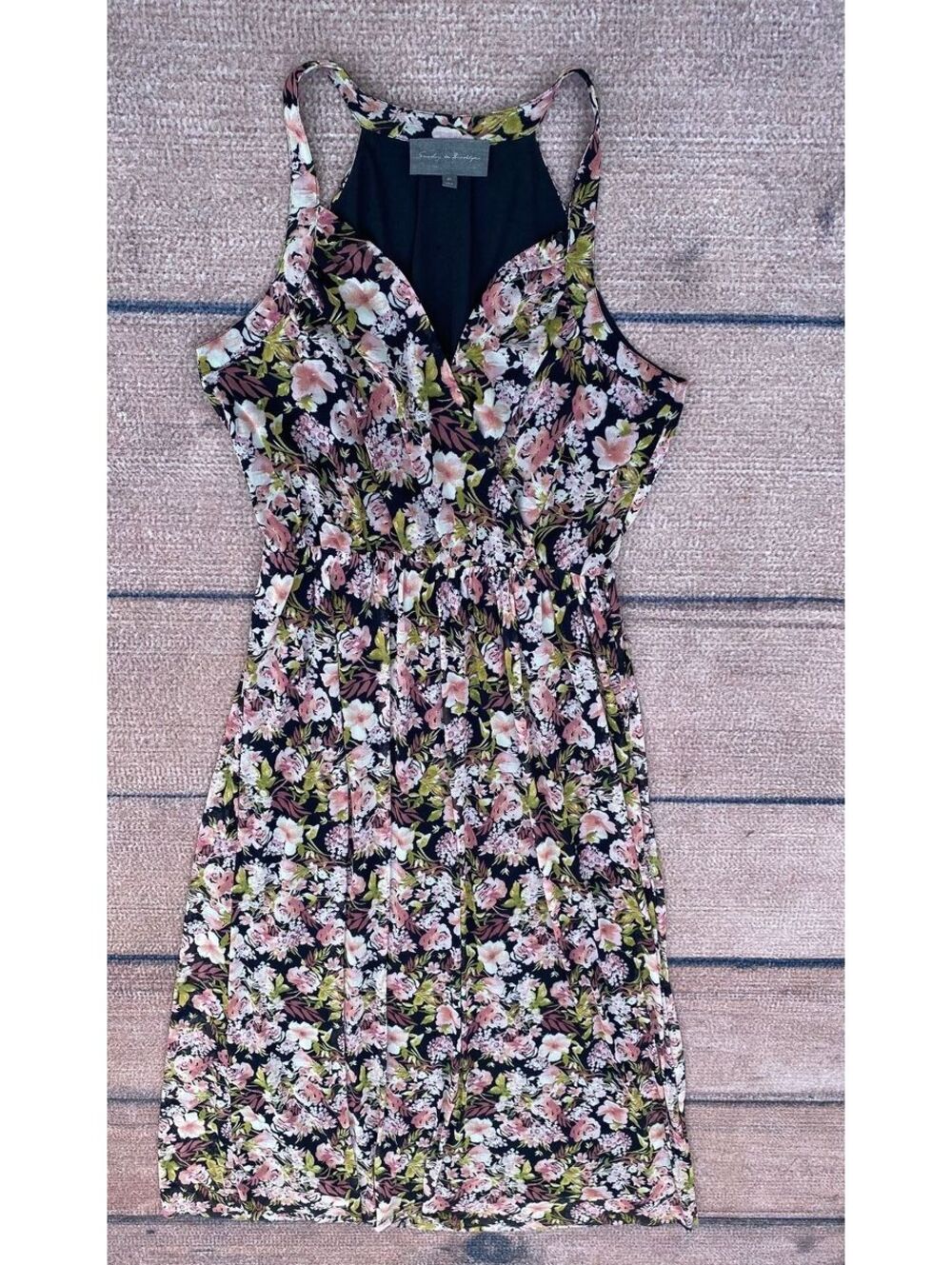 Sunday in Brooklyn Ella Fairy grunge sweetheart halter stretch mesh maxi dress